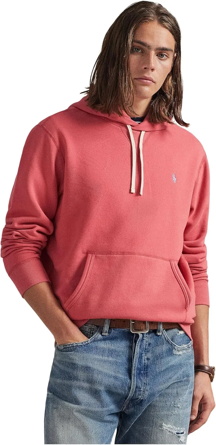 Мужская флисовая футболка с длинным рукавом POLO RALPH LAUREN, Red Sky