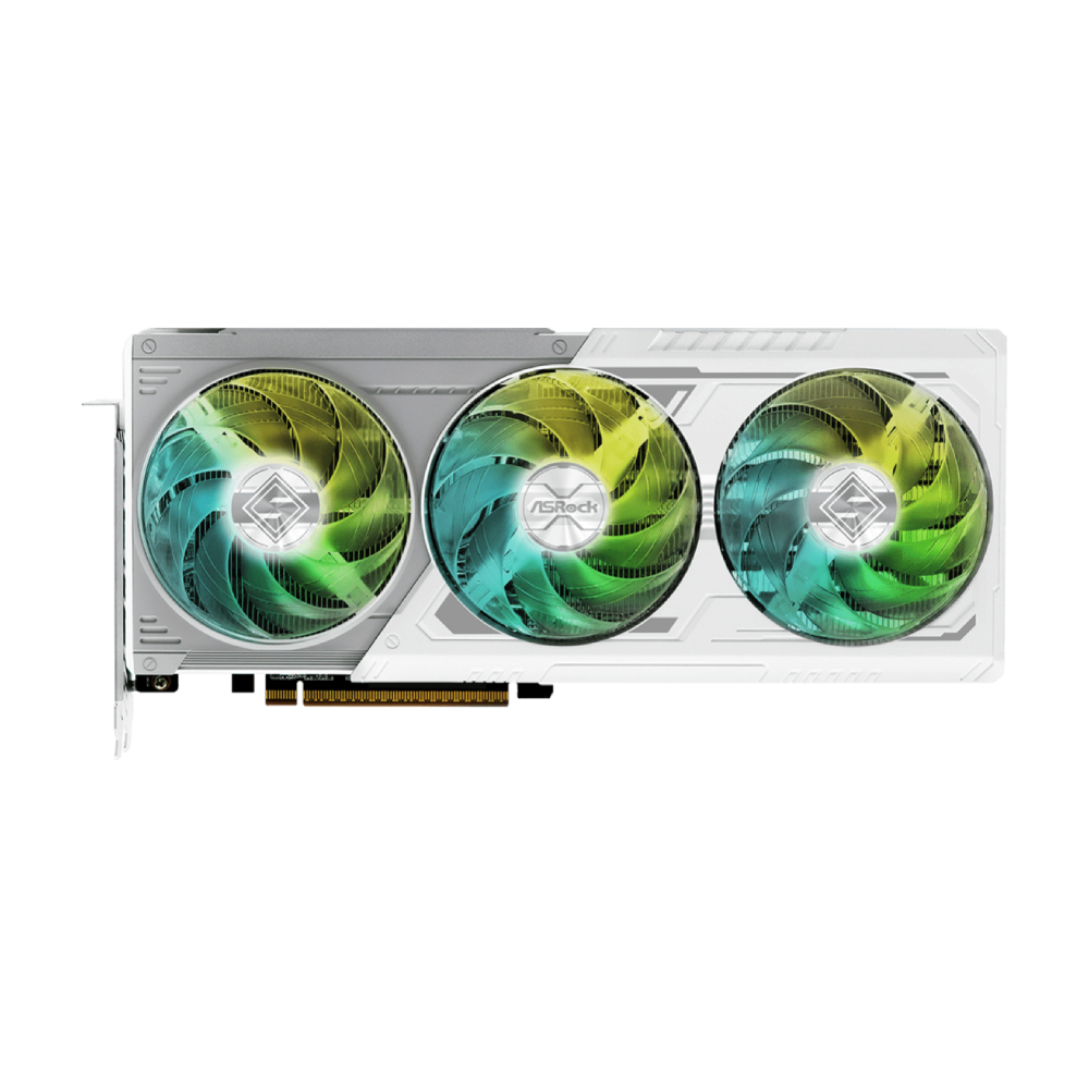 

Видеокарта ASRock Radeon RX 9070 XT Steel Legend, 16 Гб, серебристый