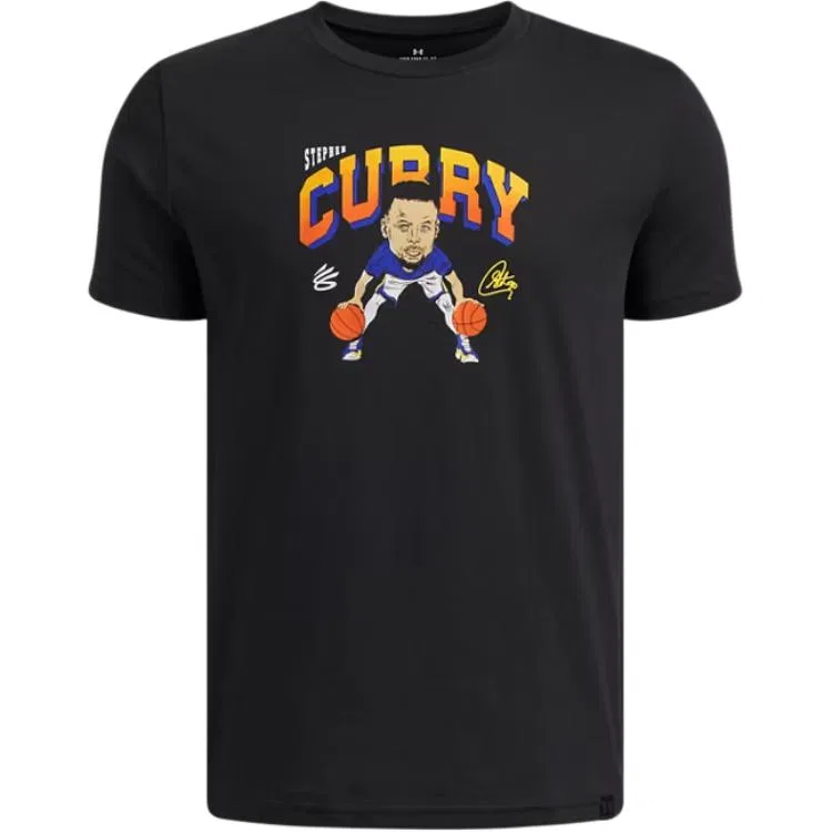 Детская футболка хлопковая Under Armour, Black