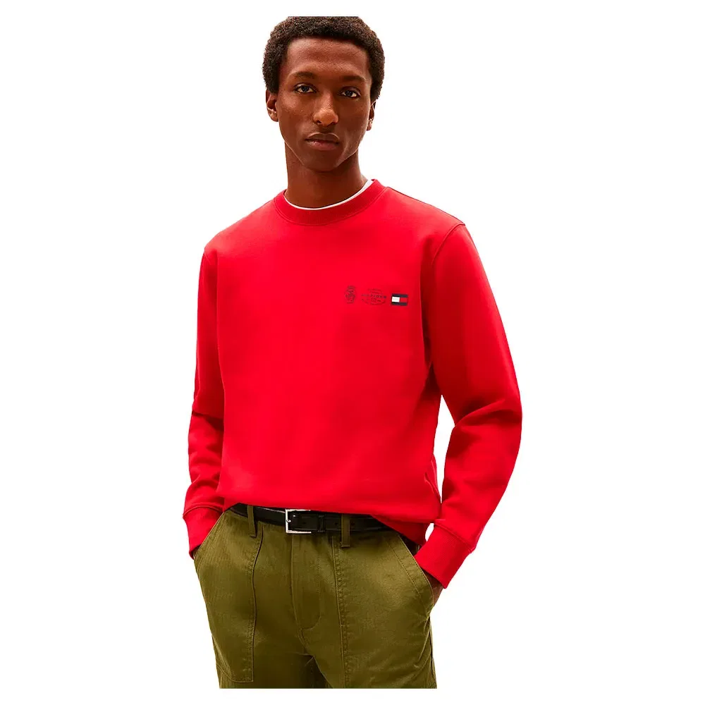 Свитшот Small Crest Outline Tommy Hilfiger, красный