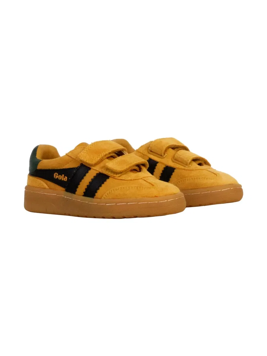 Желтые кроссовки Gola 'Viper Strap Kinder-Sneaker aus Leder' — фото 3