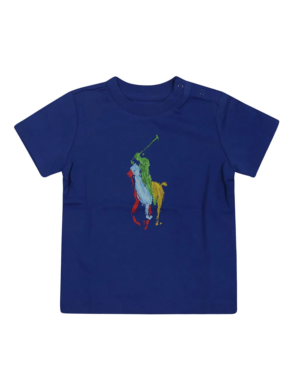 

Футболка Big Pony Polo Ralph Lauren Kids, синий