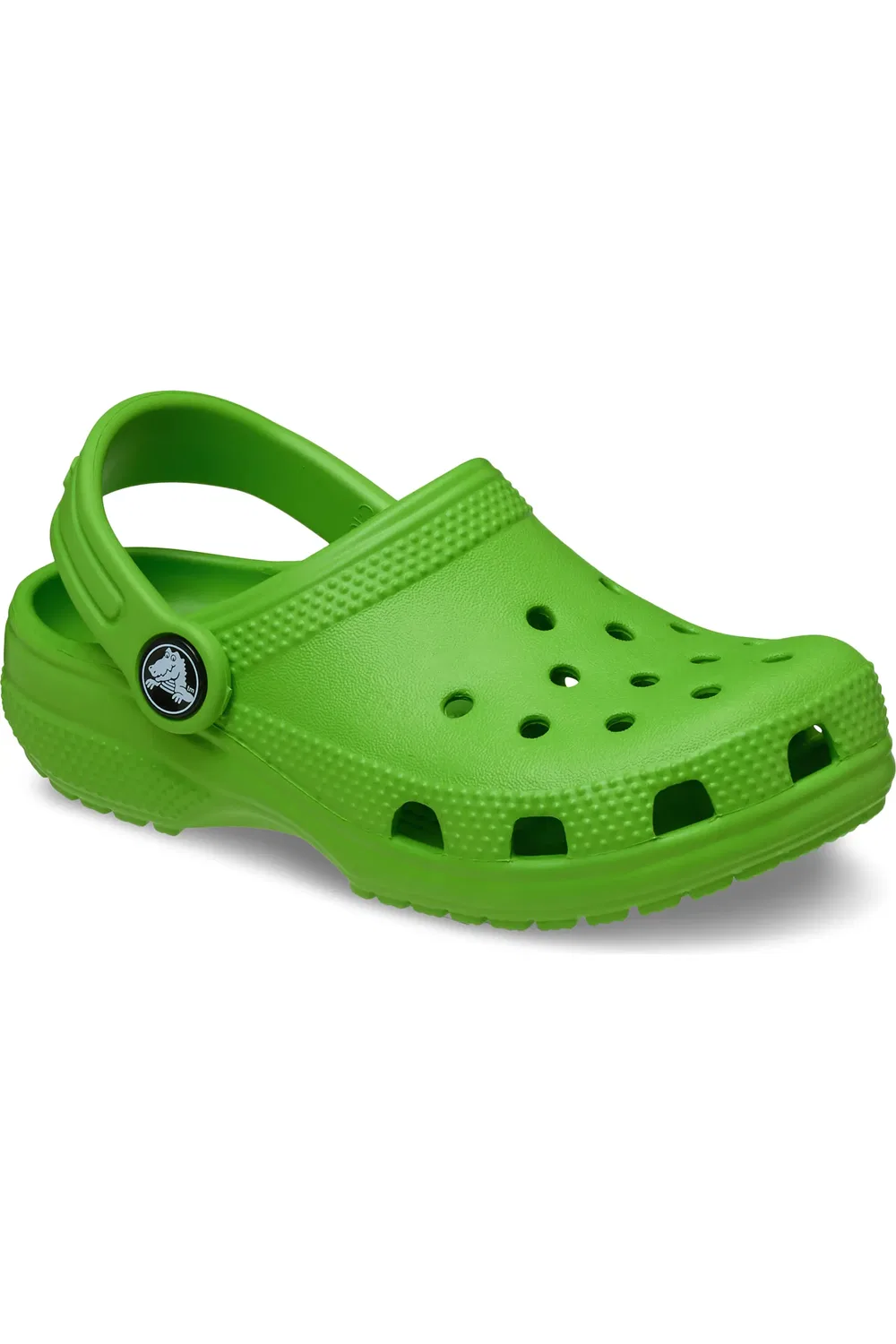 Детские сабо Croslite с фиксирующим ремешком Classic Clog CROCS, Crocs Green