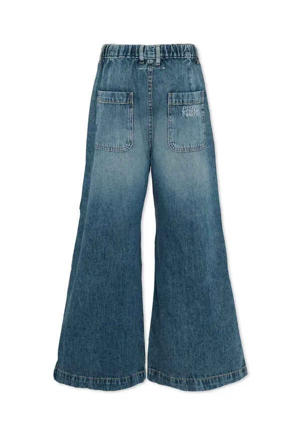 Джинсы деним Flared jeans Mm6 Maison Margiela denim, деним — фото 2