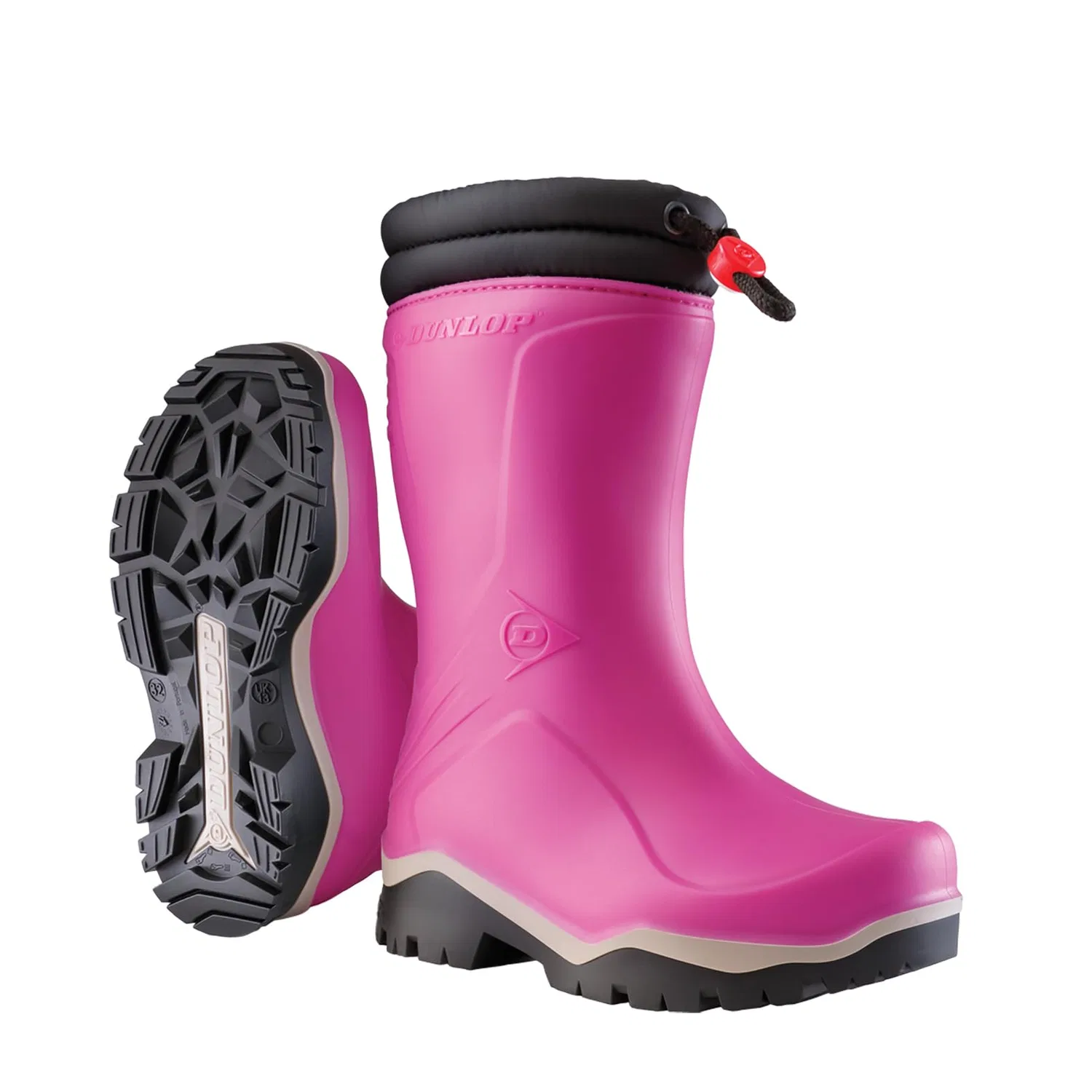 Детские ботинки утепленные Blizzard DUNLOP, Pink