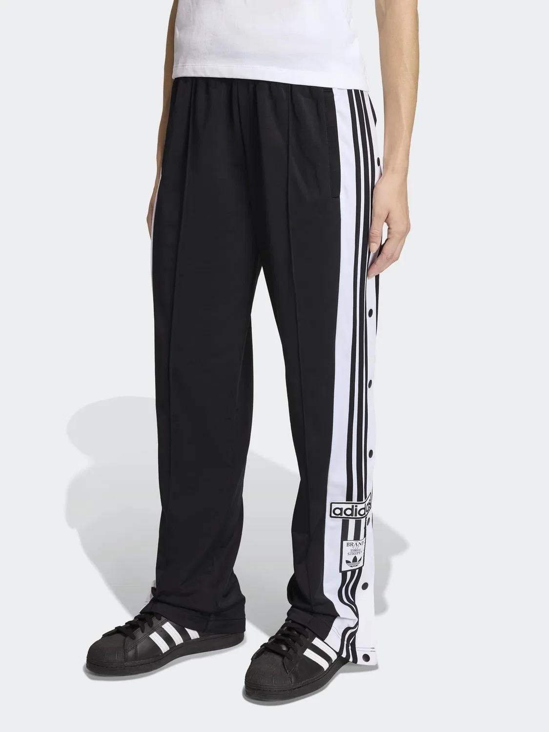 Спортивные брюки Adibreak Joggers, adidas Originals, черный