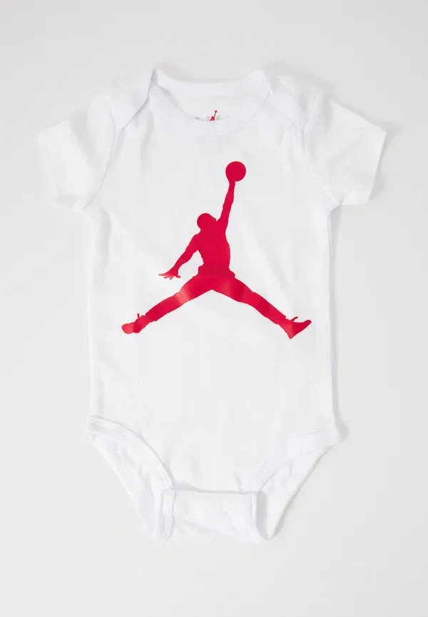 Комплект унисекс ботильонов Jumpman - боди Jordan, белый — фото 2