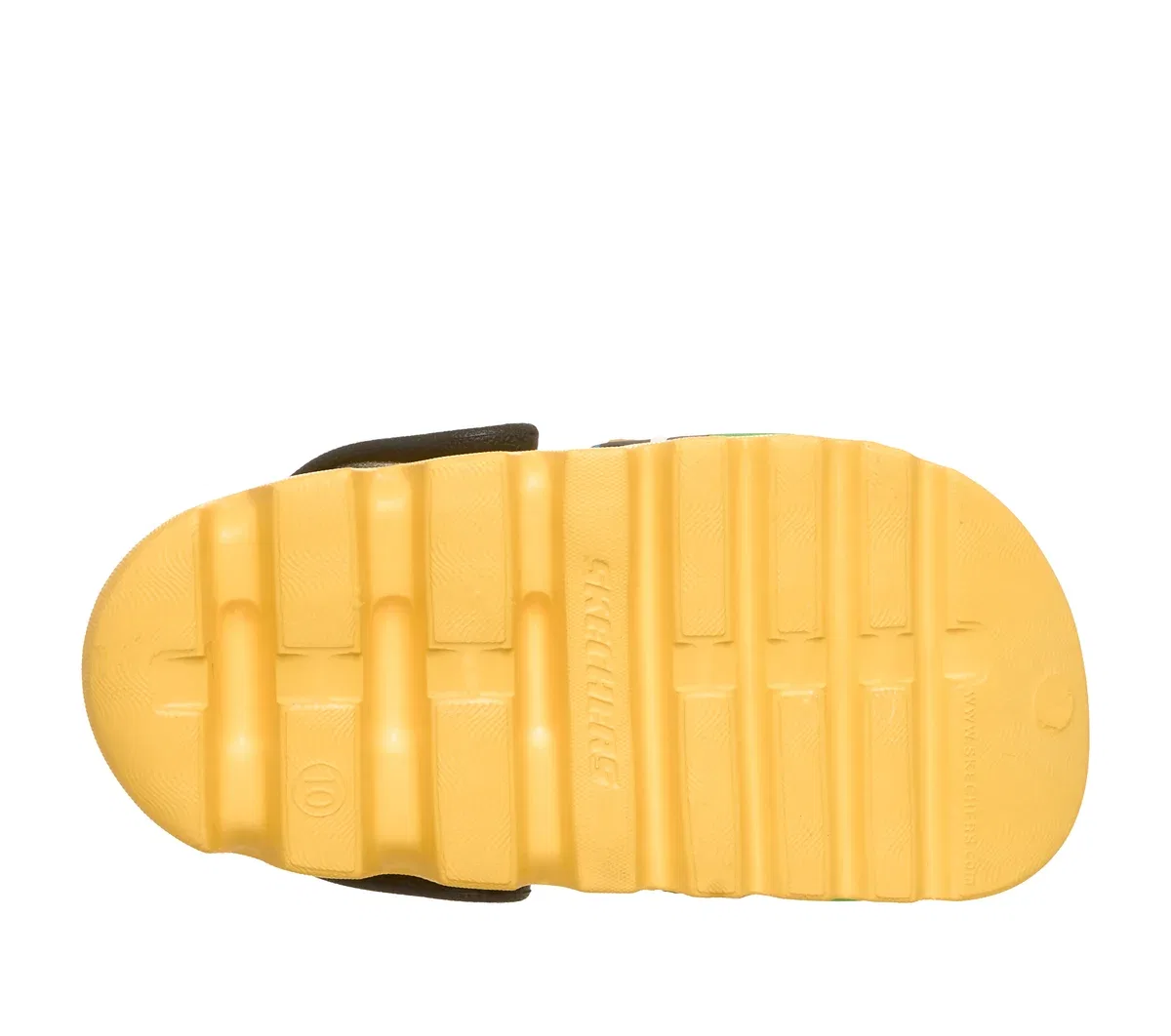 Детские кроссовки Foamies Zaggle - Tiny Tides Skechers, жёлтый/мультиколор — фото 3