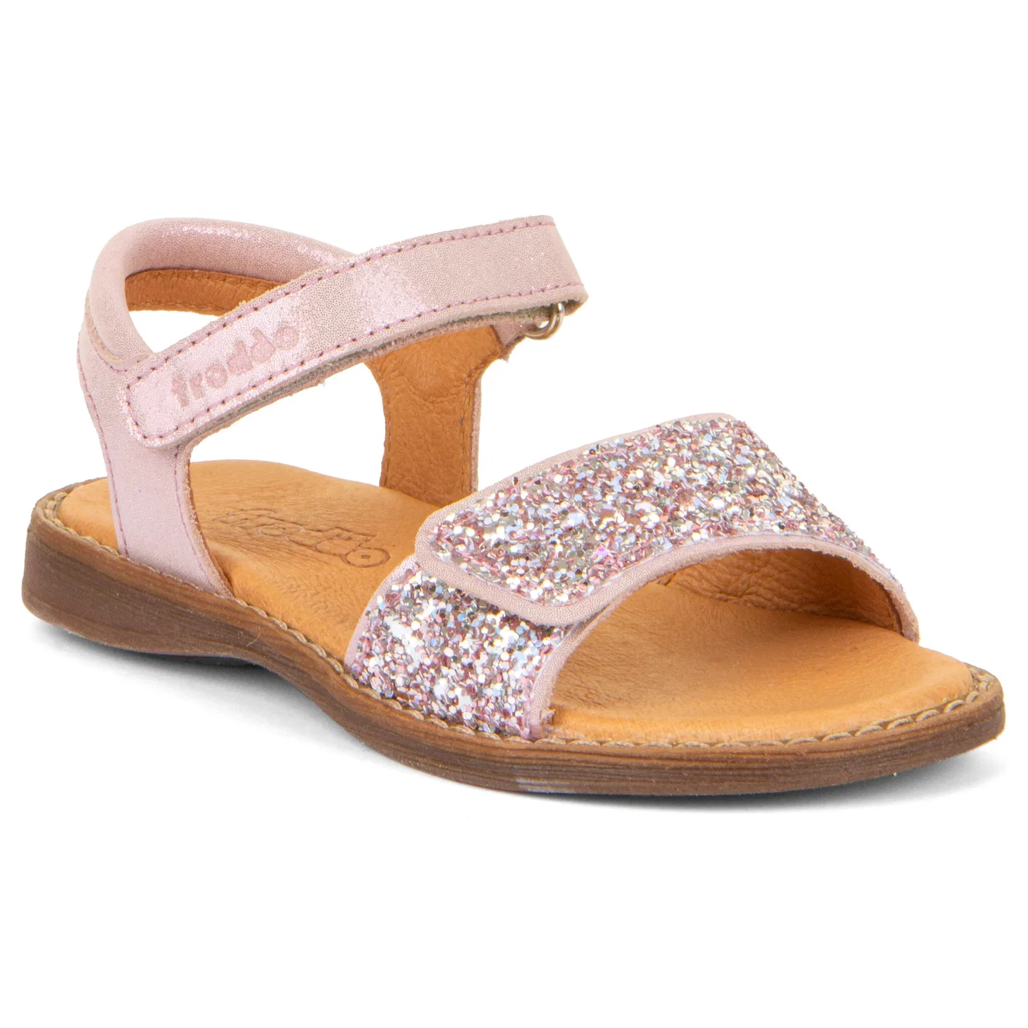 Детские сандалии с блестками Froddo, Pink Shine