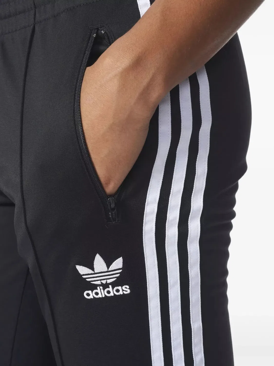 Спортивные брюки Superstar Adidas, черный — фото 4