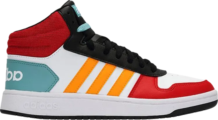 

Кроссовки Adidas Hoops 2.0 Mid, разноцветный, Серый, Кроссовки Adidas Hoops 2.0 Mid, разноцветный