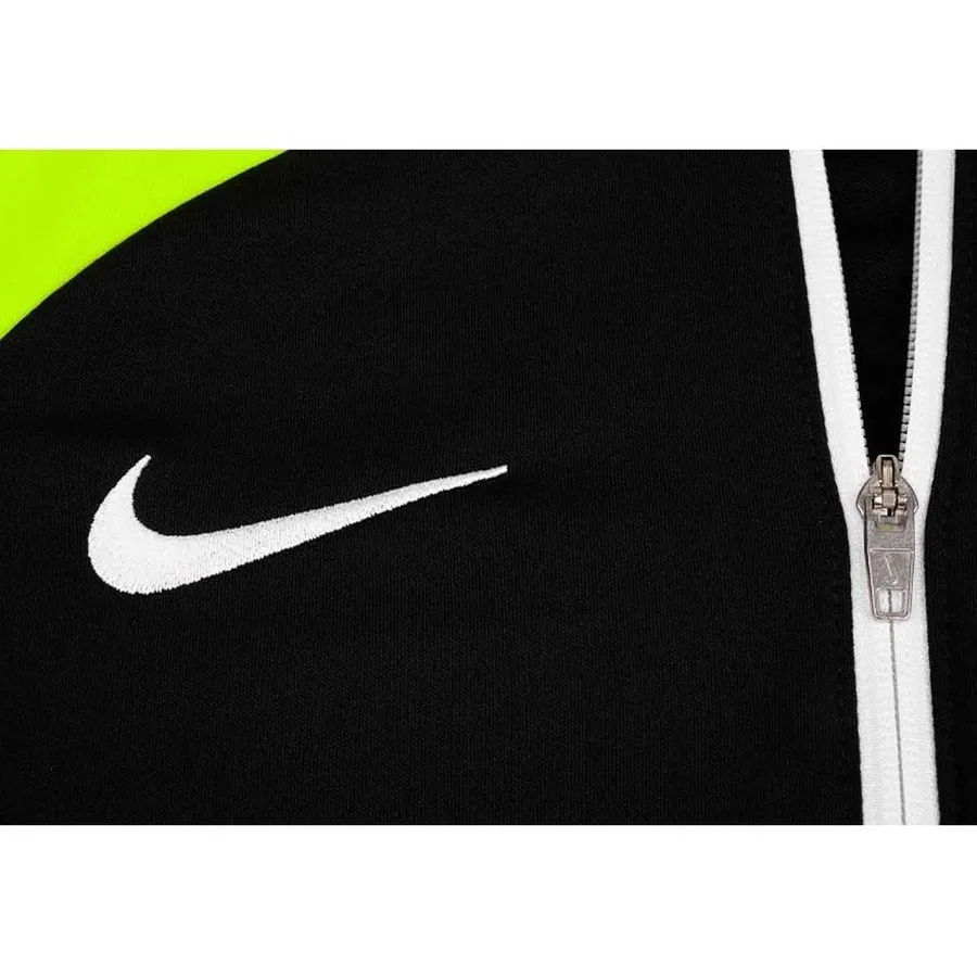 Мужской спортивный комплект Academy Pro с Dri-FIT технологией Nike, Черно-желтый — фото 2