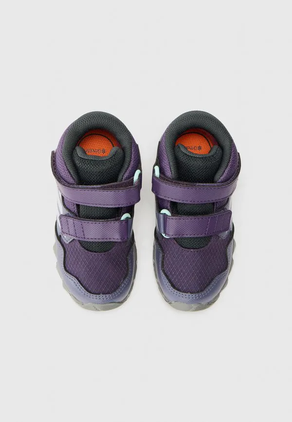 Унисекс прогулочные кроссовки skychaser средней высоты Adidas Terrex, Aurora Plum/Glory Grey/Semi Flash Aqua — фото 4