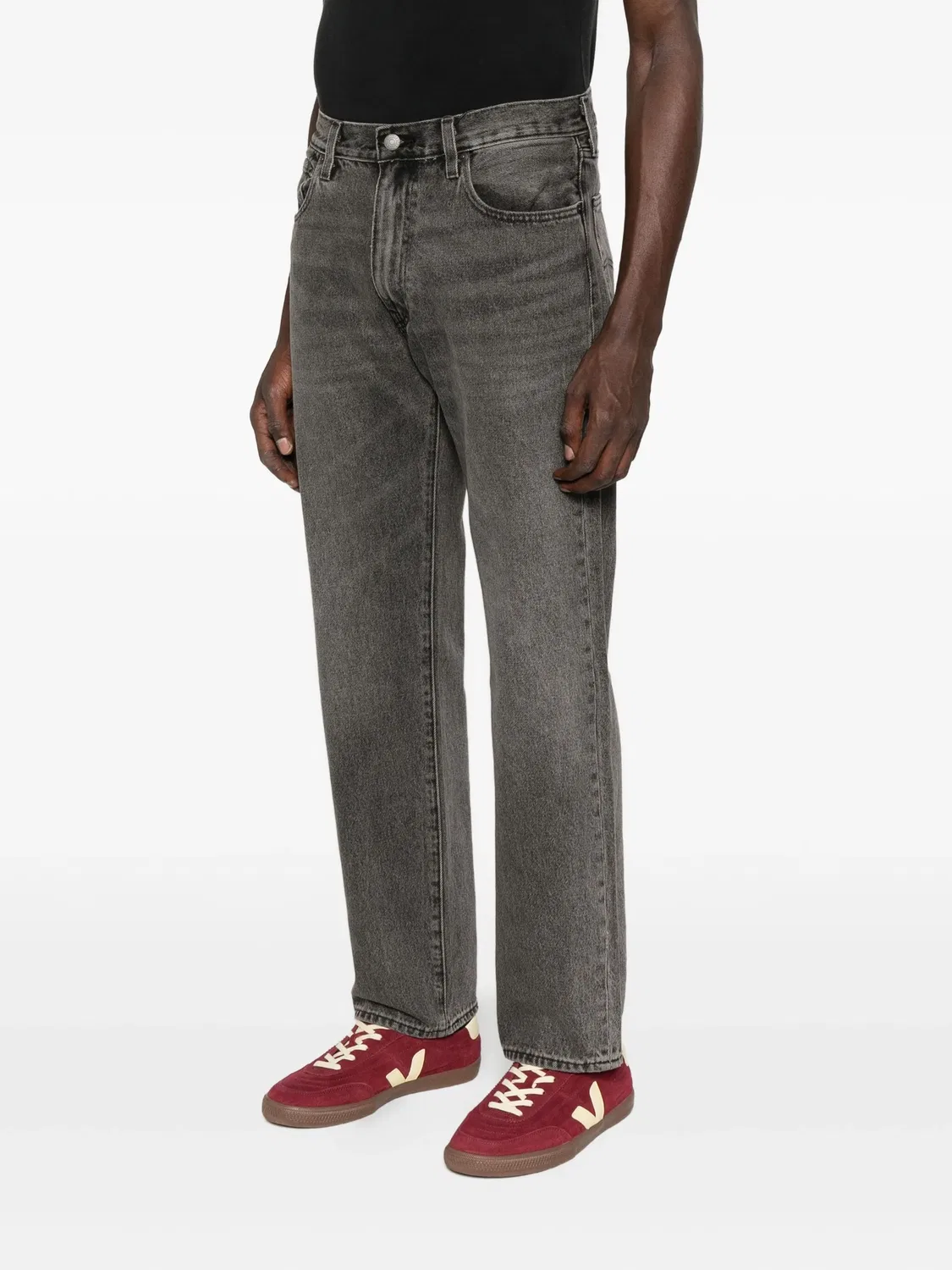 Джинсы Straight-leg Levi's, черный — фото 3