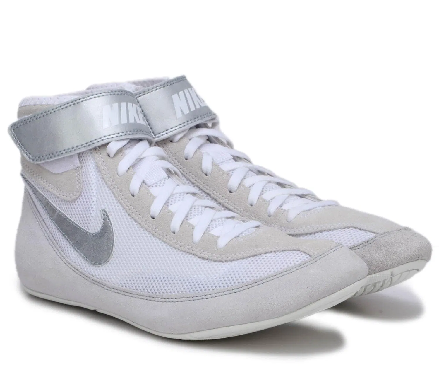 Детские кроссовки для мальчиков с принтом NIKE Air Jordan 2 Retro Bg, White Silver