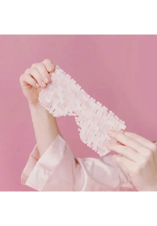 Кварцевая маска для лица - маска для лица Crystallove, розовый — фото 3