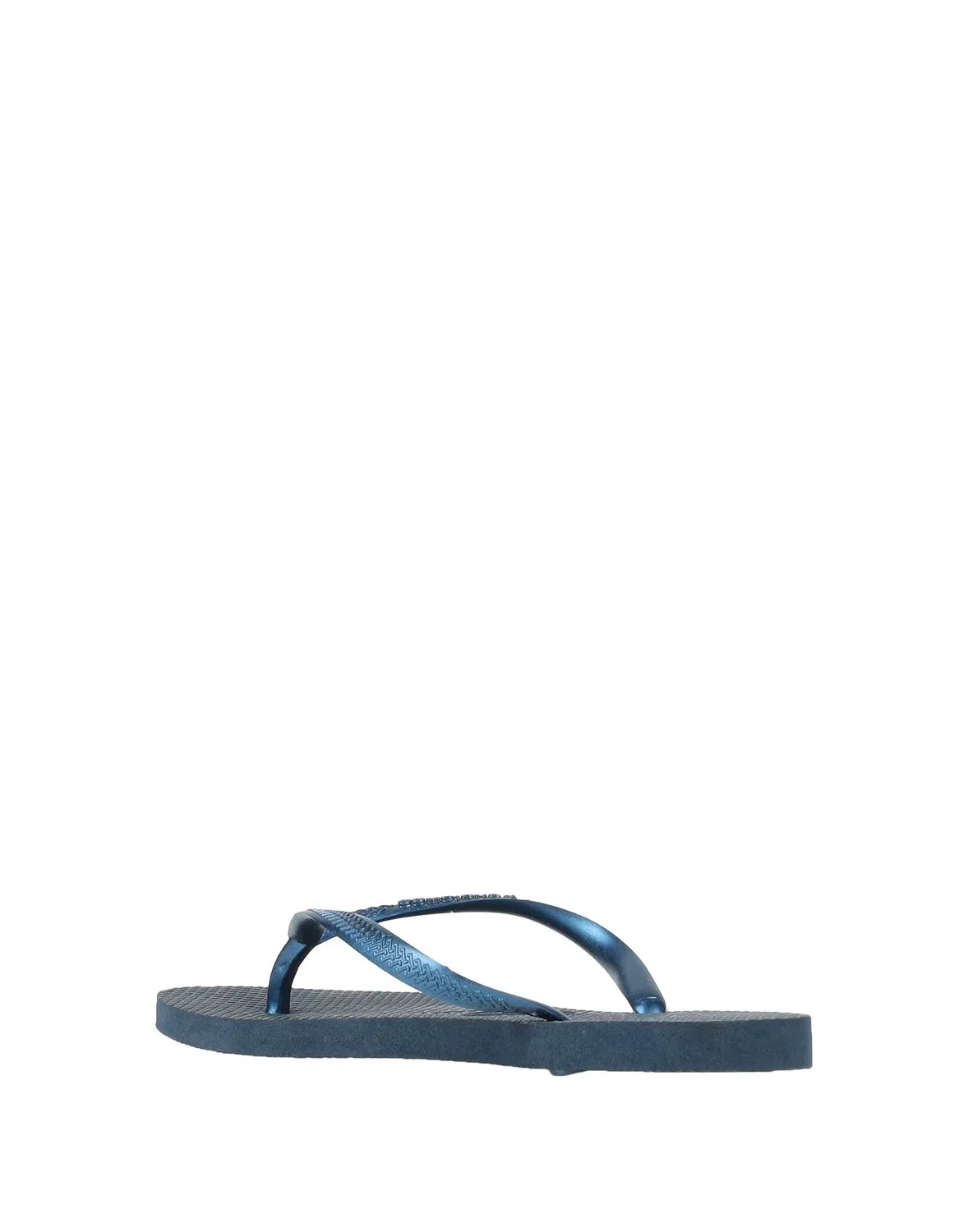 Детские шлепанцы для девочек с принтом Havaianas, темно-синий — фото 3