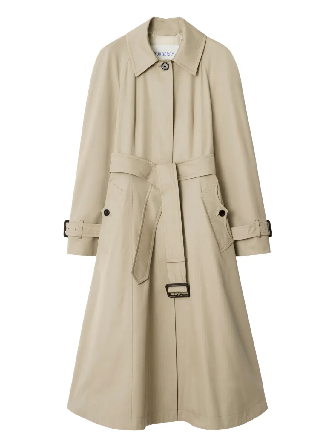 Плащ Ellingham с реглановыми рукавами Burberry, нейтральный