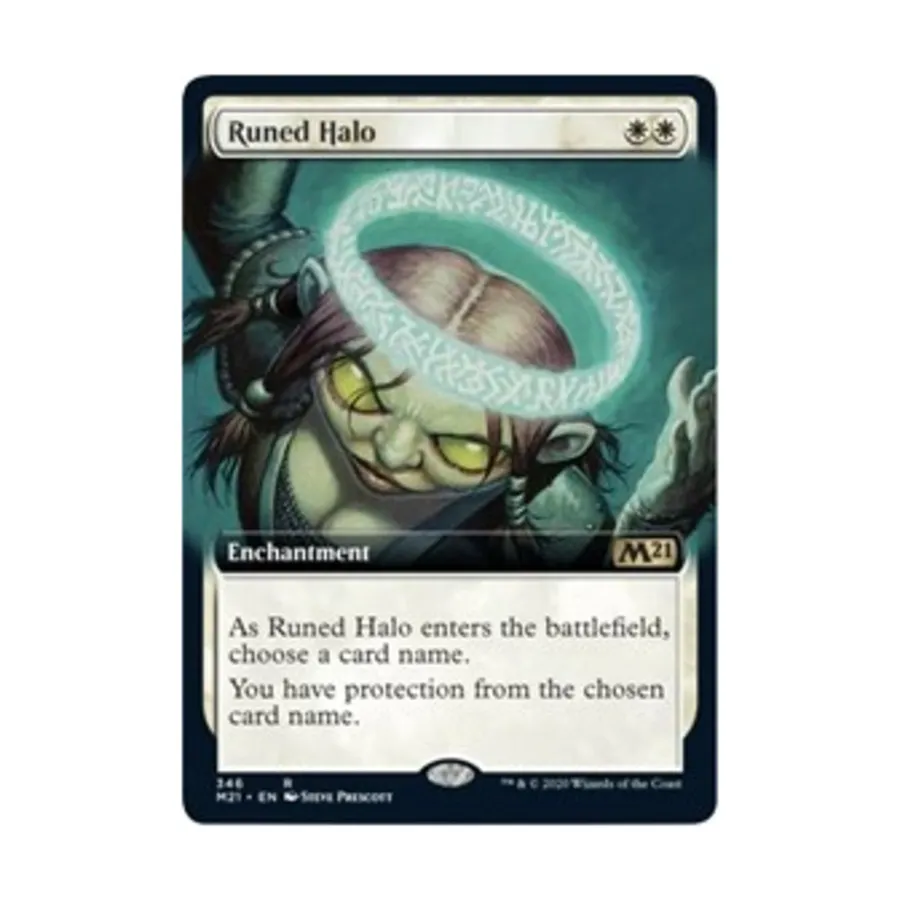 

CCG Рунический ореол (расширенная иллюстрация) (клавиша R), MTG - Core Set 2021