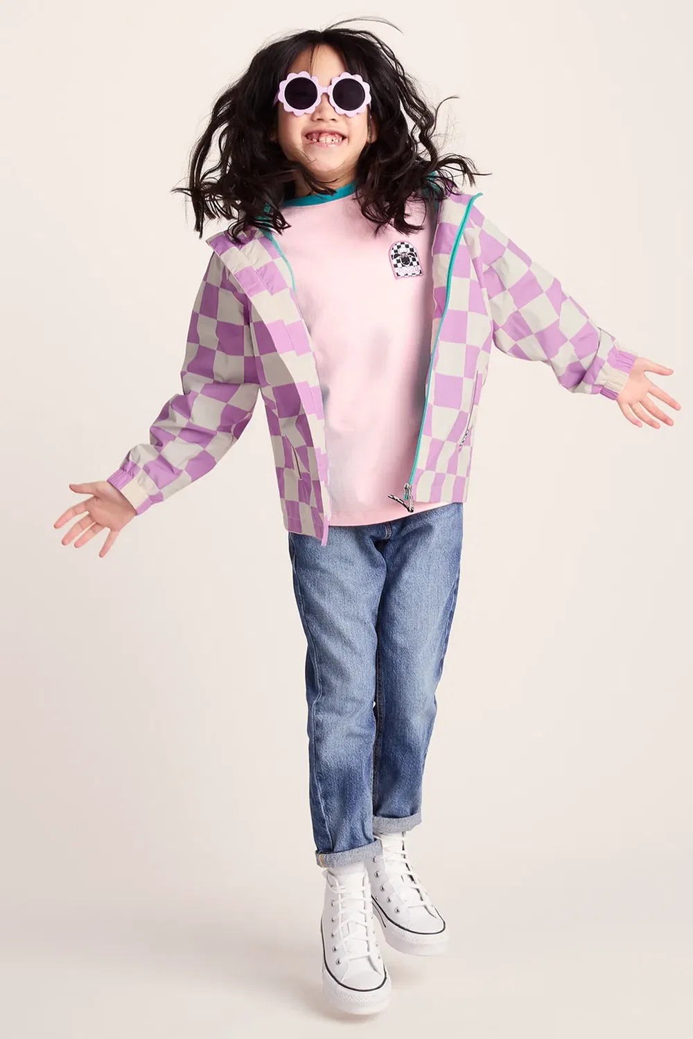 Детская водонепроницаемая куртка Shaun the Sheep Tog24, Lilac — фото 2