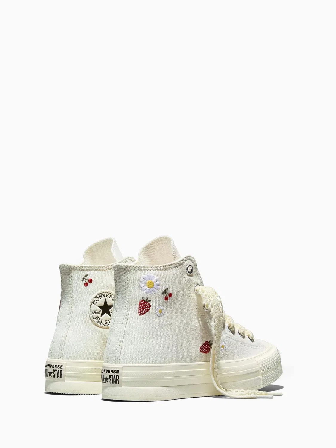 Кроссовки высокие Converse Chuck Taylor EVA Lift, белый — фото 4