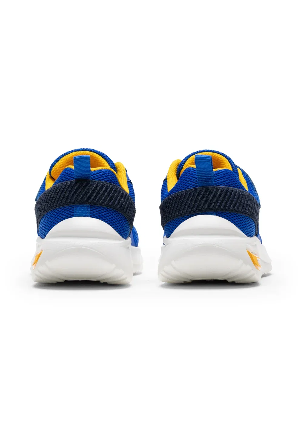 Обувь Upspark на липучках, детская, унисекс - кроссовки Fila, Prime Blue-Golden Orange — фото 4