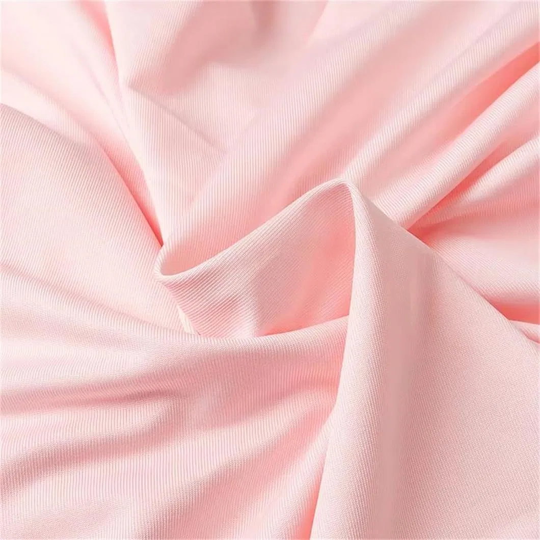 Женское мини-платье V-образным вырезом с асимметричными пуговицами Generic, Pink — фото 2