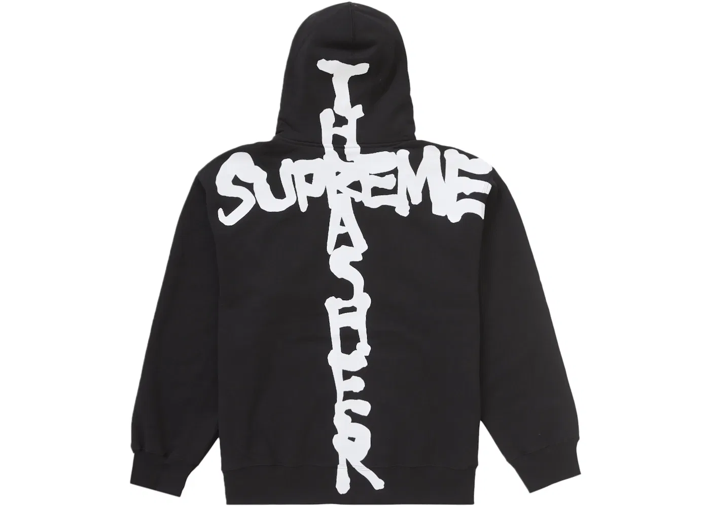 Мужская худи Supreme Thrasher Zip Up Hooded Sweatshirt, Black