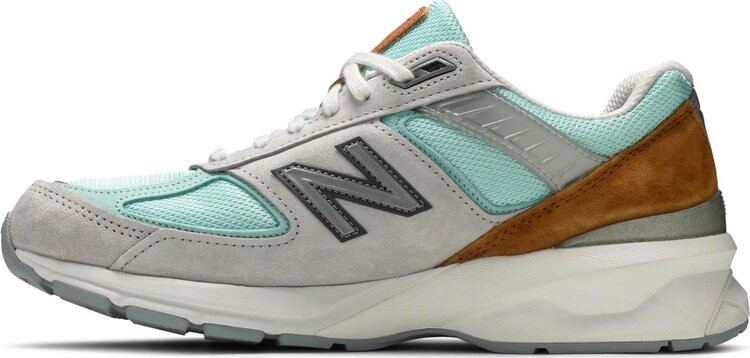 Кроссовки New Balance 990v5 Made in USA 'Kawhi', бирюзовый — фото 4