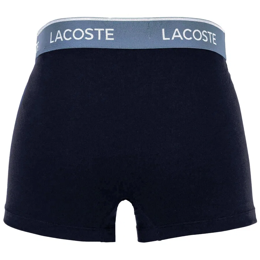 Боксерские шорты LACOSTE синего цвета — фото 3