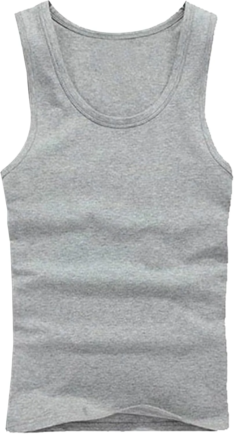 

Мужская базовая хлопковая майка Muscle Vest для пляжа и бодибилдинга VgueElegc