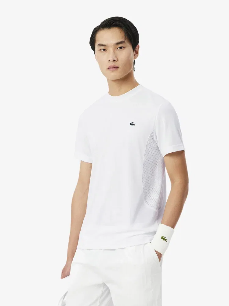 Футболка с коротким рукавом Novak Djokovic LACOSTE, White
