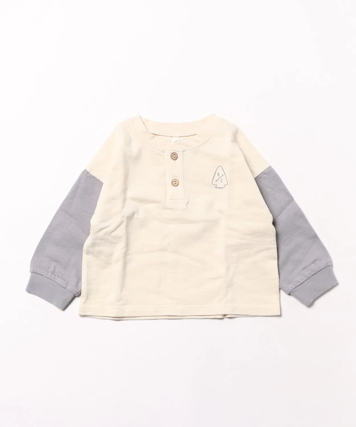 Детское лонгслив с длинным рукавомExplore Rylee + Cru, Natural