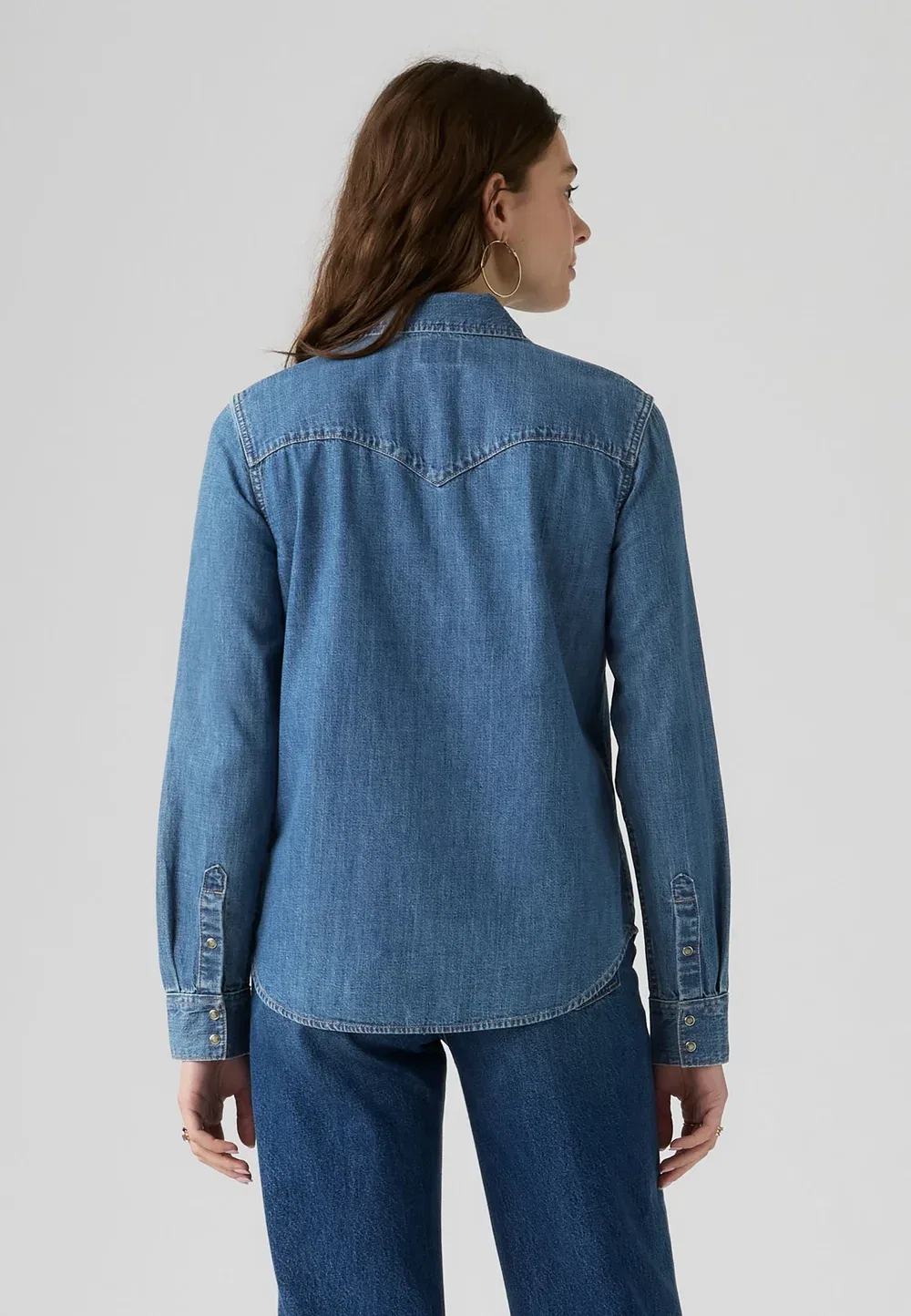 Классический вестерн - блузка на пуговицах Levi'S, All Day Long — фото 3