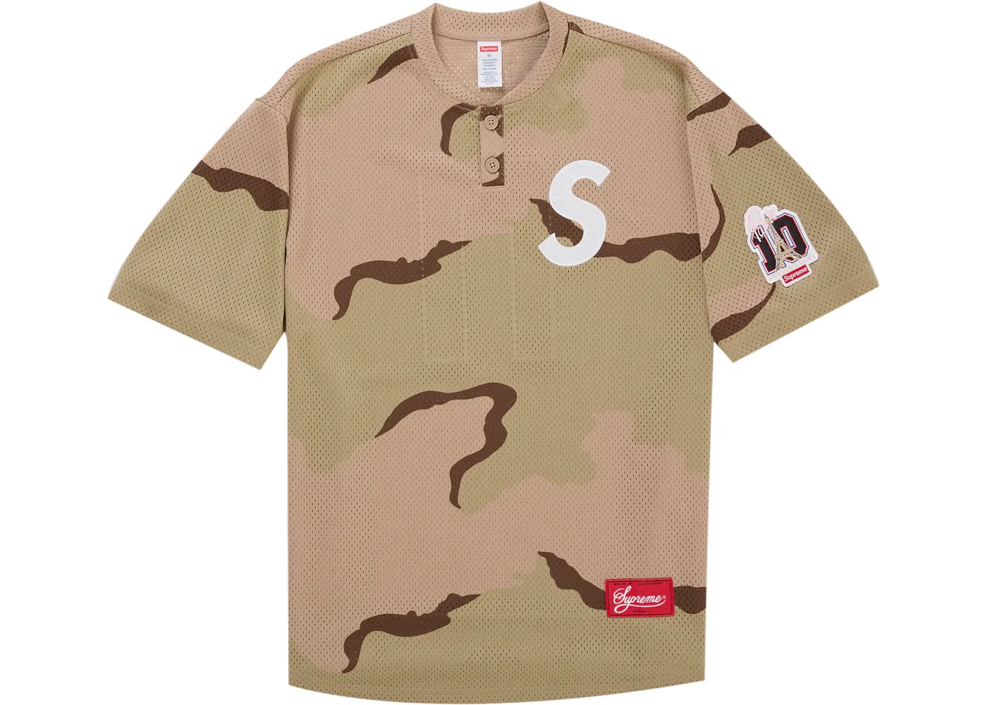Мужская футболка-поло с принтом Henley Supreme, Camo