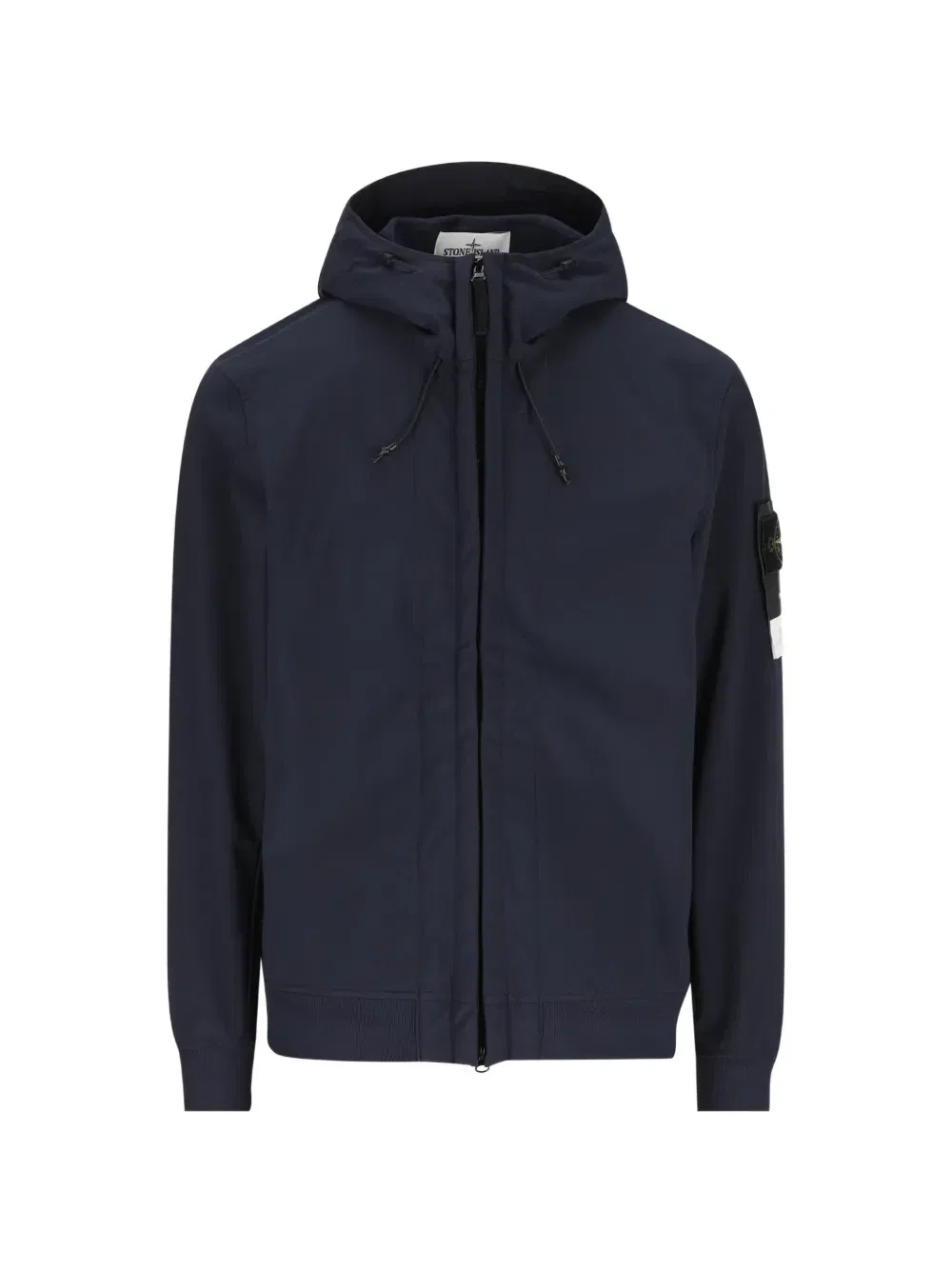 Куртка Soft Shell-R с капюшоном Stone Island, синий