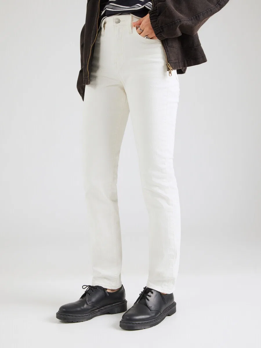 Джинсы LEVI'S Slim fit 'WEDGIE SLIM' белого цвета — фото 3