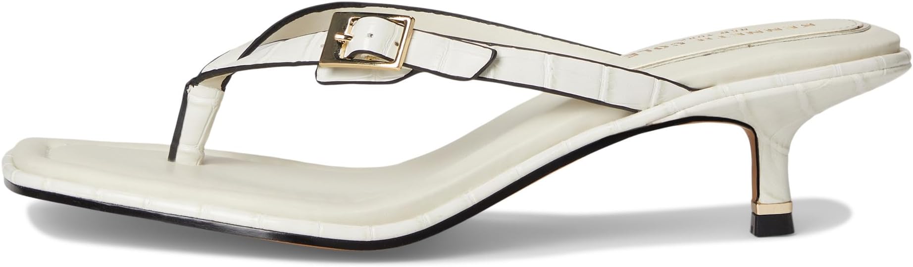 Сандалии Kenneth Cole New York Gillie, цвет Cream Croco — фото 4