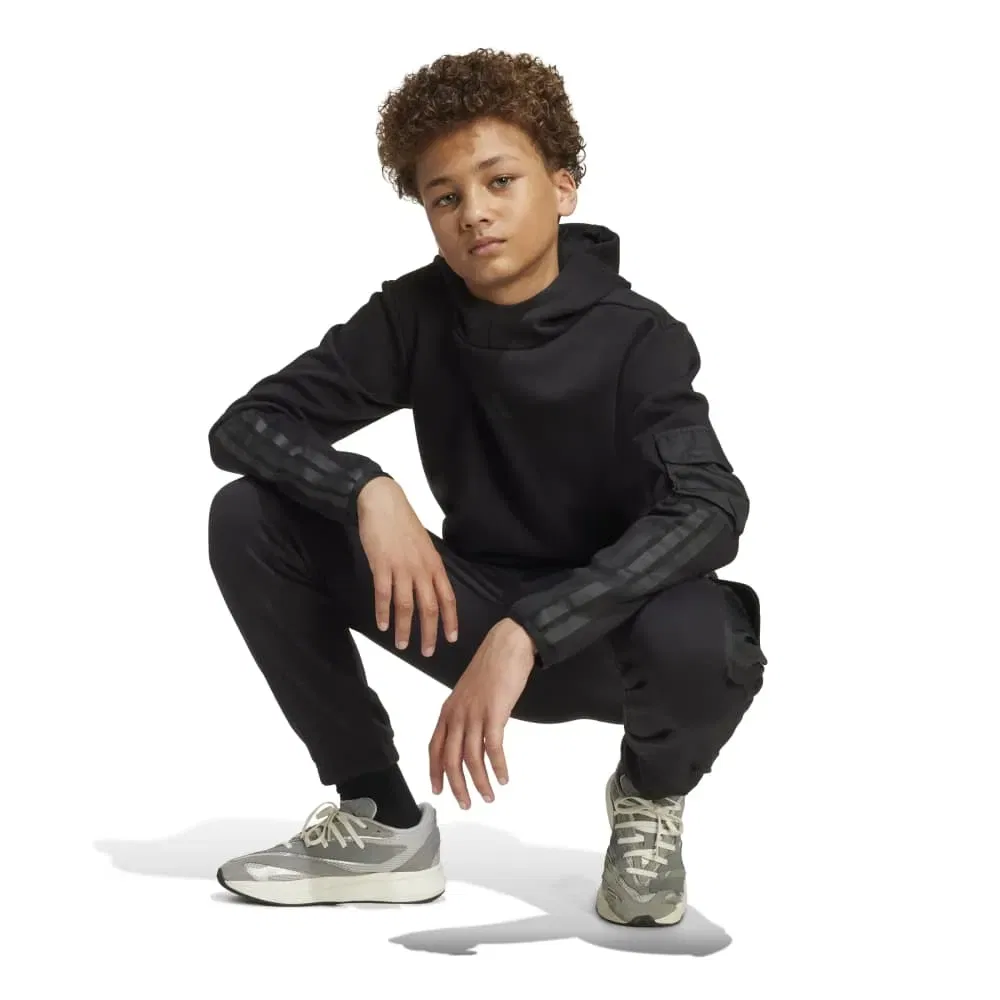 Толстовка флисовая Adidas Utility Pack Adidas, черный — фото 4
