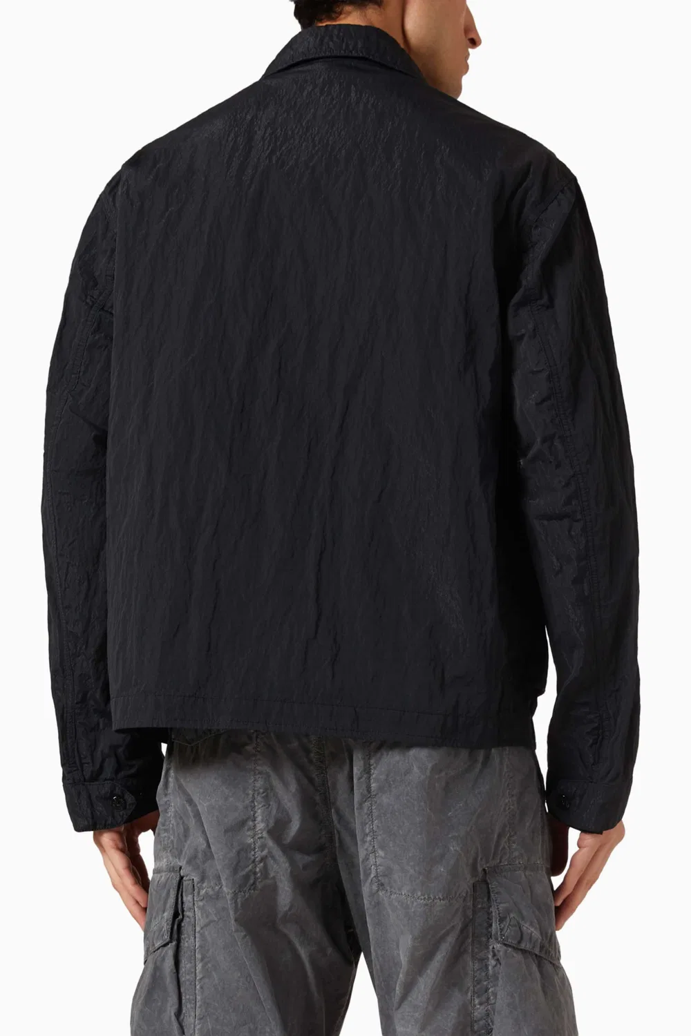 Куртка-кoуч с длинным рукавом Warp Rib Nylon-TC Stone Island — фото 3