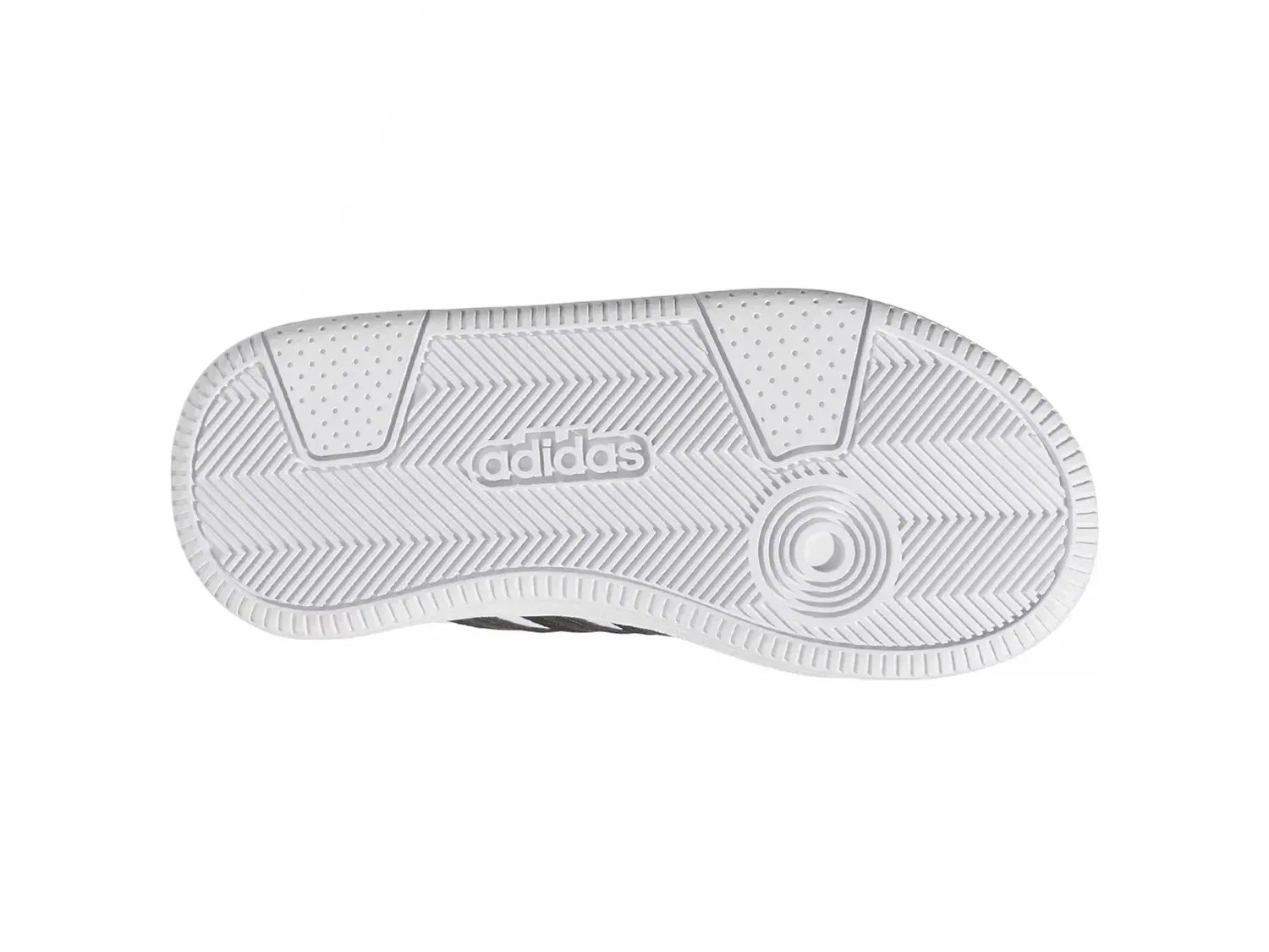 Кроссовки повседневные Hoops Classic, adidas, белые/черные — фото 4