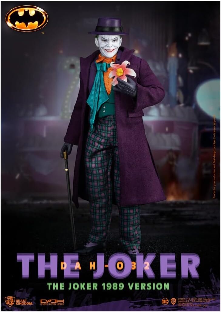 

Фигурка Beast Kingdom DC, Batman 1989 – Joker