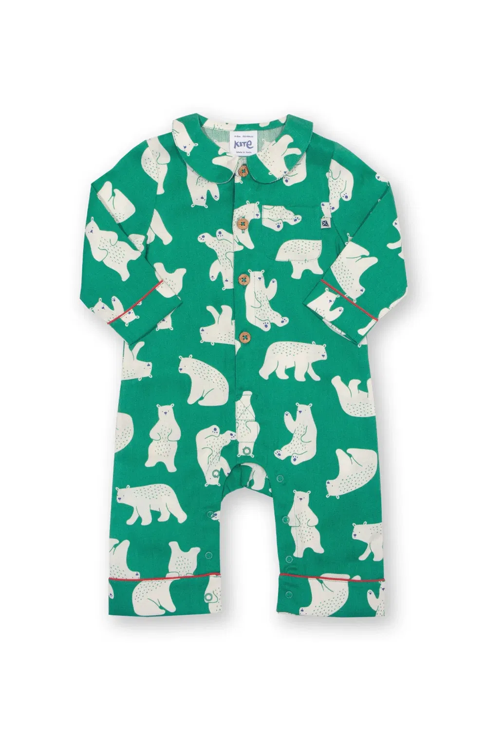 Детский боди-комбинезон hello bear Kite, Green