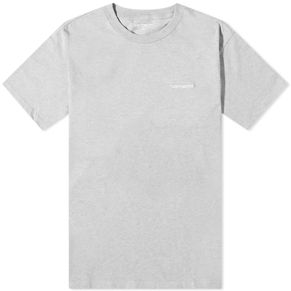 

Футболка Carhartt WIP Script Embroidery Tee, Серый, Футболка Carhartt WIP Script Embroidery Tee