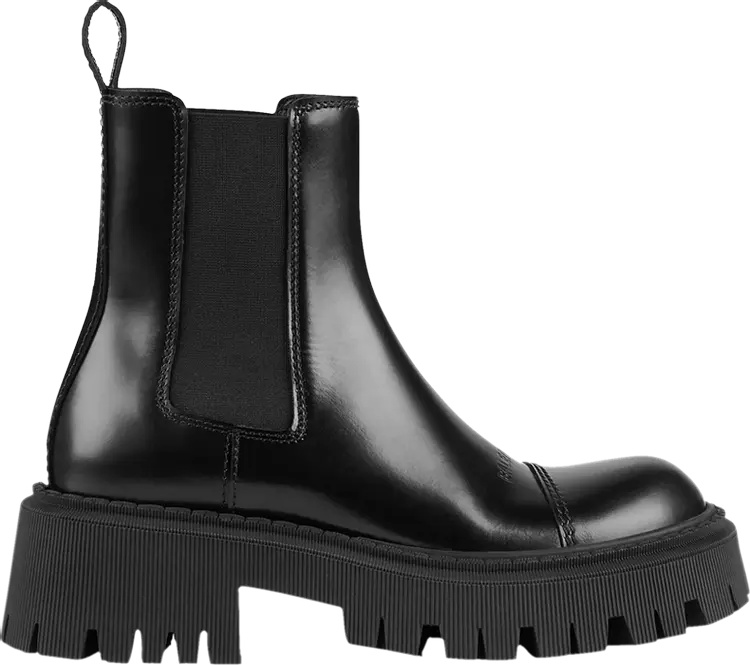 Кроссовки Balenciaga Wmns Tractor 20mm Boot Black, черный