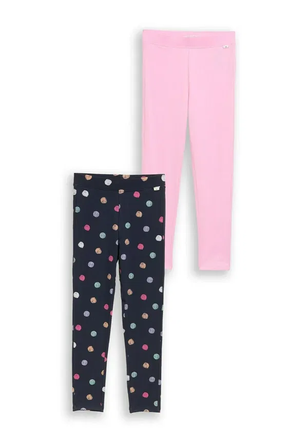 Леггинсы с горошком 2Pack - leggings Tom Tailor, lovely pink, красный/розовый
