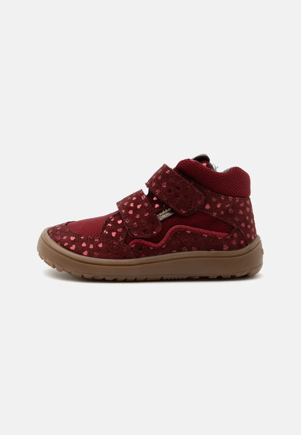Осенние высокие кроссовки Barefoot Tex Froddo, Bordeaux