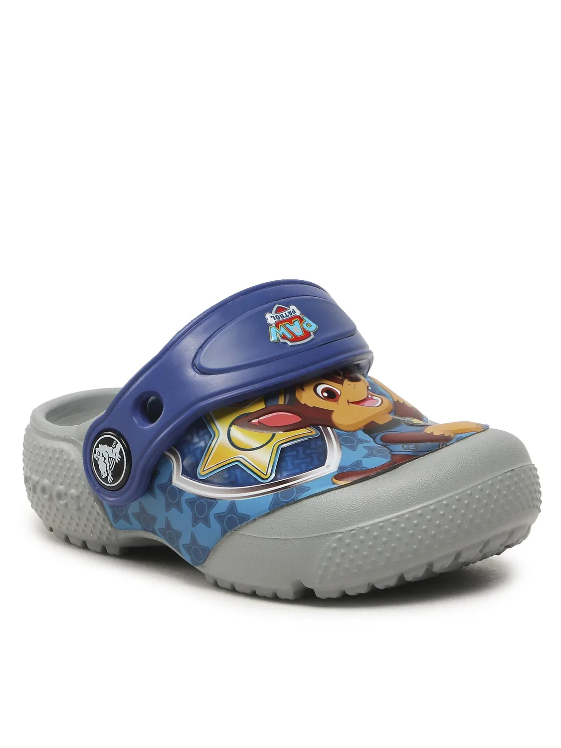 Шлепанцы для мальчика Fl Paw Patrol Patch Cg Crocs, серый — фото 2