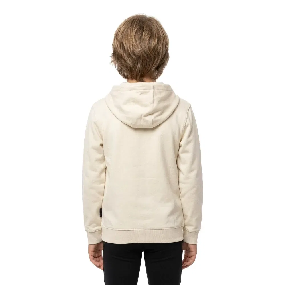 Худи на молнии Basic Quiksilver, бежевый — фото 4