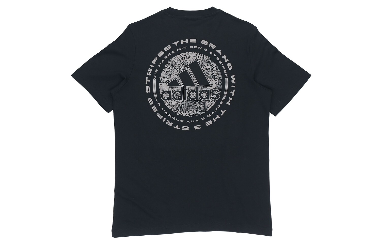 

Футболка мужская черная Adidas, черный